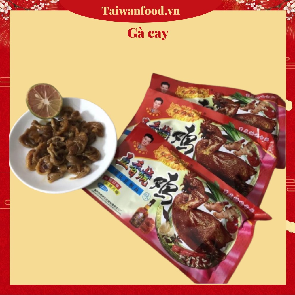 Gà Cay Trung Quốc (Bịch 10 Gói)