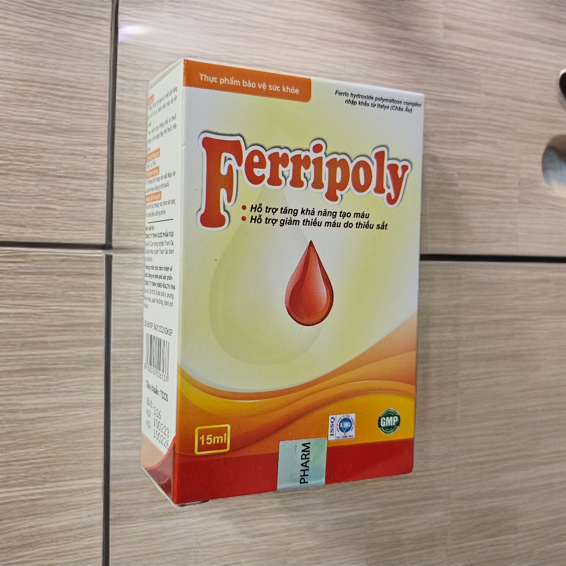 FERRIPOLY - Sắt cho bé nhập khẩu từ Ý