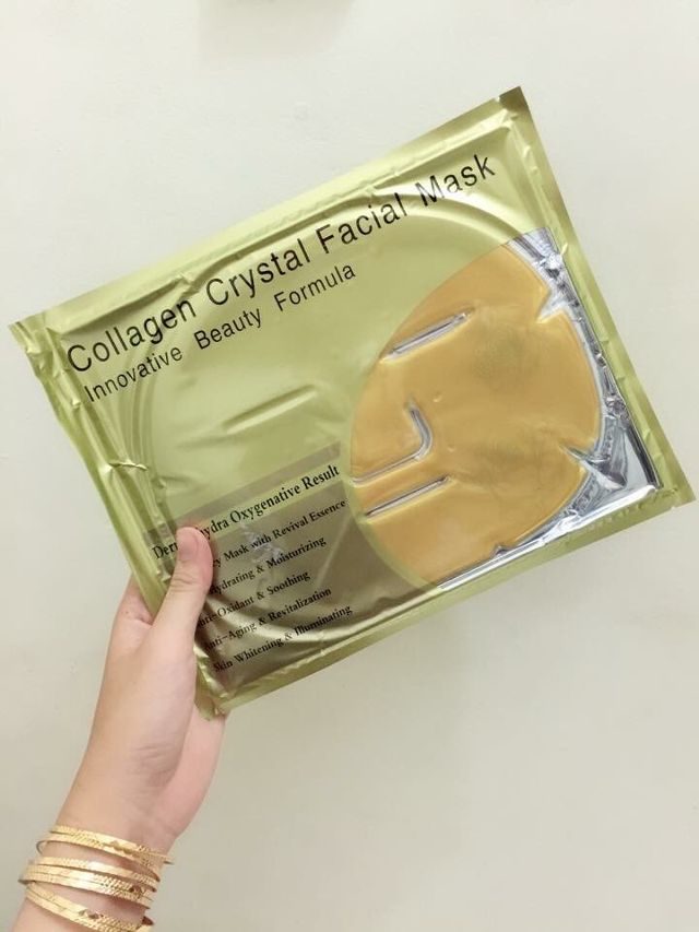 [COMBO] 10 MẶT NẠ COLLAGEN Vàng Trắng (combo2m-25k, combo 5m 55k, combo 10m-100k,  combo 20m- 185k)