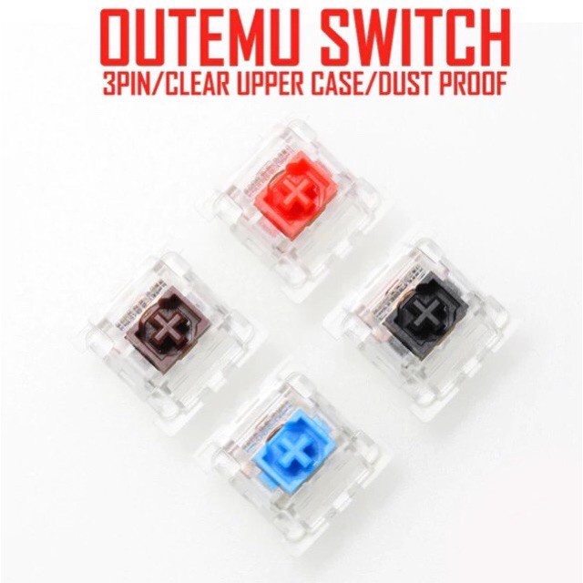 Trục bàn phím cơ, Nút bấm Switch thay thế cho bàn phím cơ