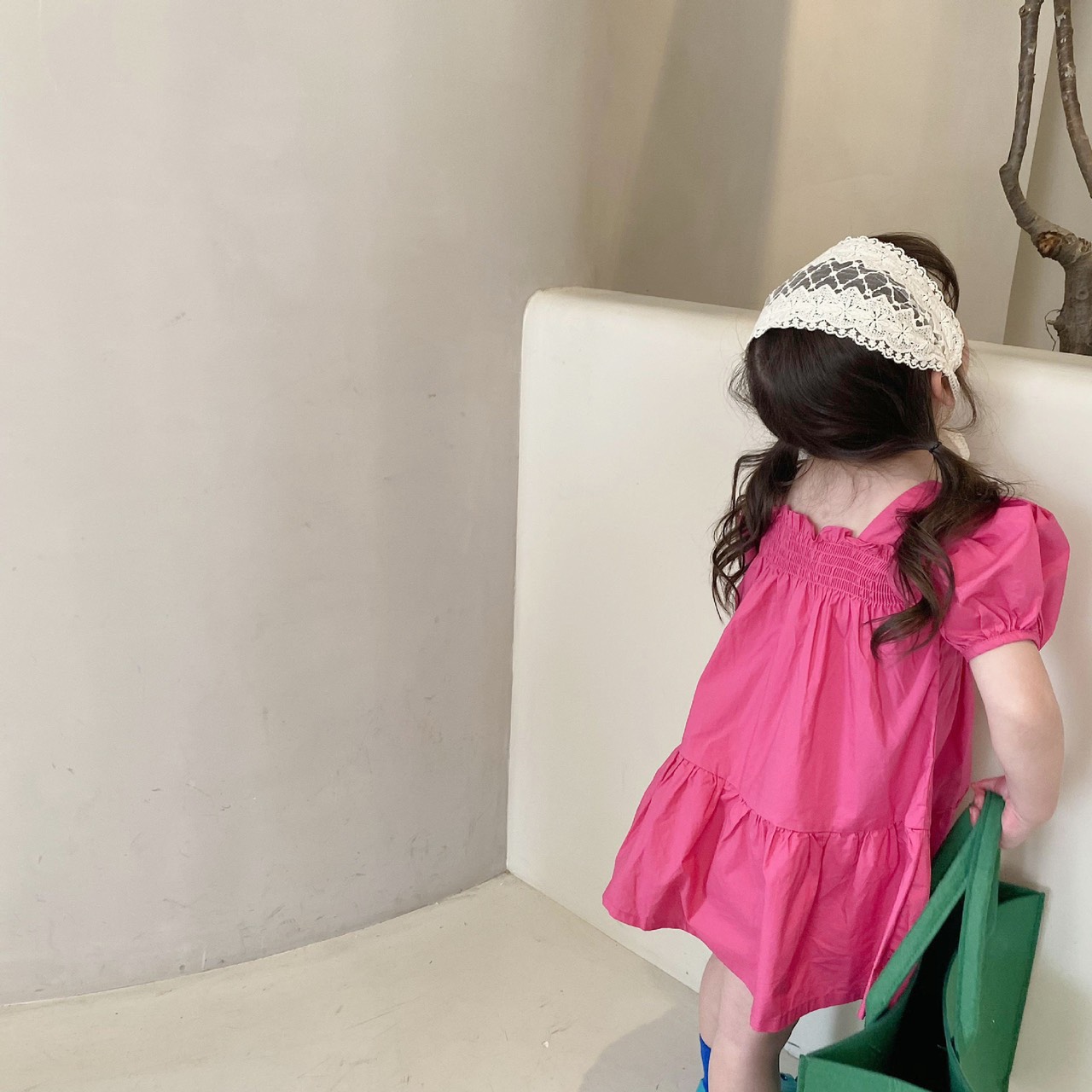 ☘️🌱Váy hồng sen màu cực yêu