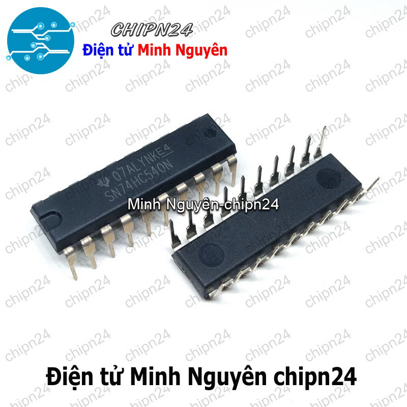 [1 con] (DT) IC 74540 74HC540 DIP-20 Hàng Tốt TI (IC Bộ đệm bát phân 3 trạng thái) - HH003614