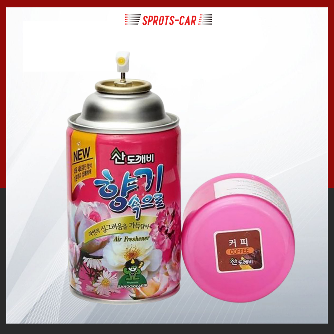 Chai xịt khử mùi cafe trên ô tô