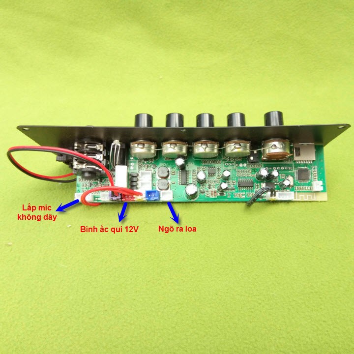 Combo mạch loa kéo 3 tấc đơn HA8622 - Combo 1