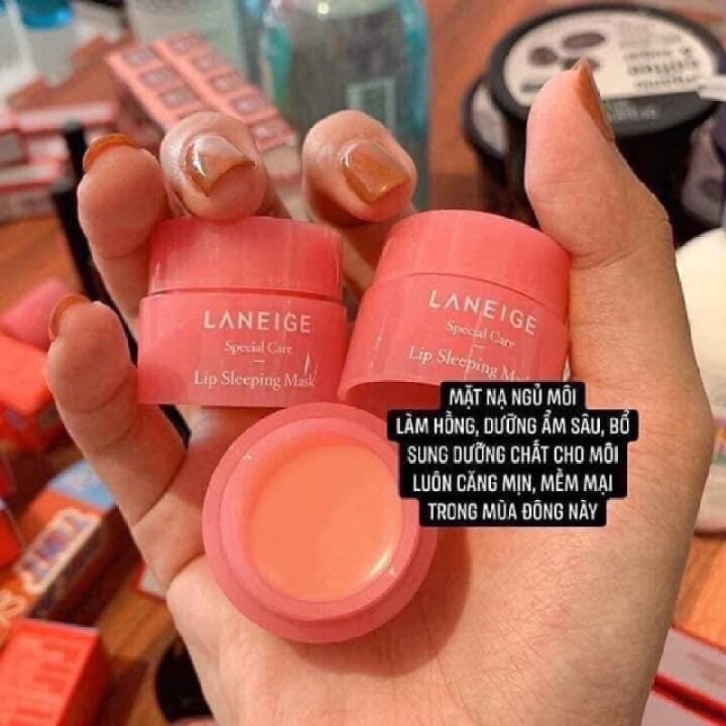 Mặt nạ ngủ dưỡng ẩm TRI THAM môi laneige lip sleeping mask giá rẻ