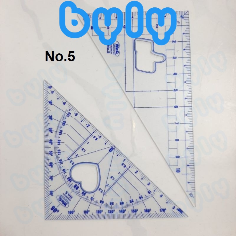 Túi 2 thước Eke vẽ kỹ thuật WinQ  - No.5 - ByLy Store