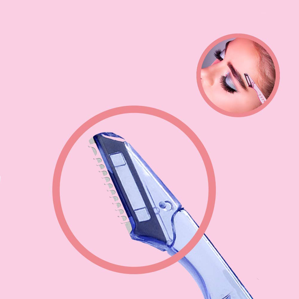 Combo 06 dao cạo chân mày DORCO Natty Eyebrow