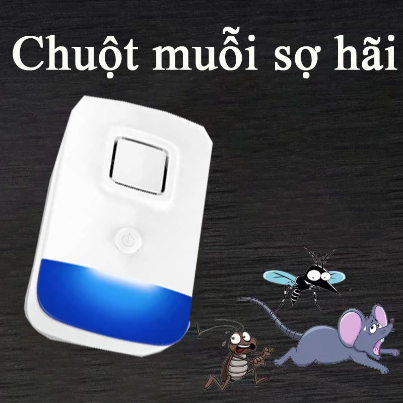 Máy đuổi chuột bằng sóng siêu âm thiết bị đuổi chuột hiệu quả