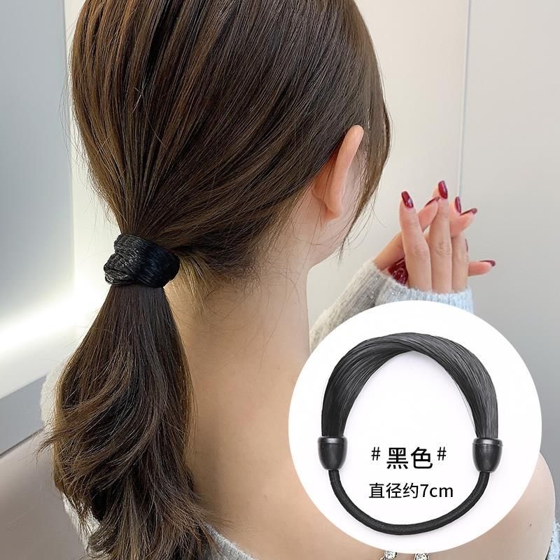[KT11] Dây Cột Tóc Đuôi Ngựa, Tóc Củ Tỏi Bản To