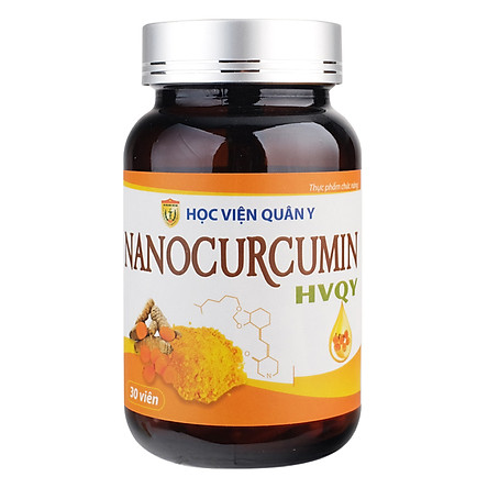 Nano Curcumin Học viện Quân Y - Đẹp da,phòng ngừa nám,tinh chất nghệ.