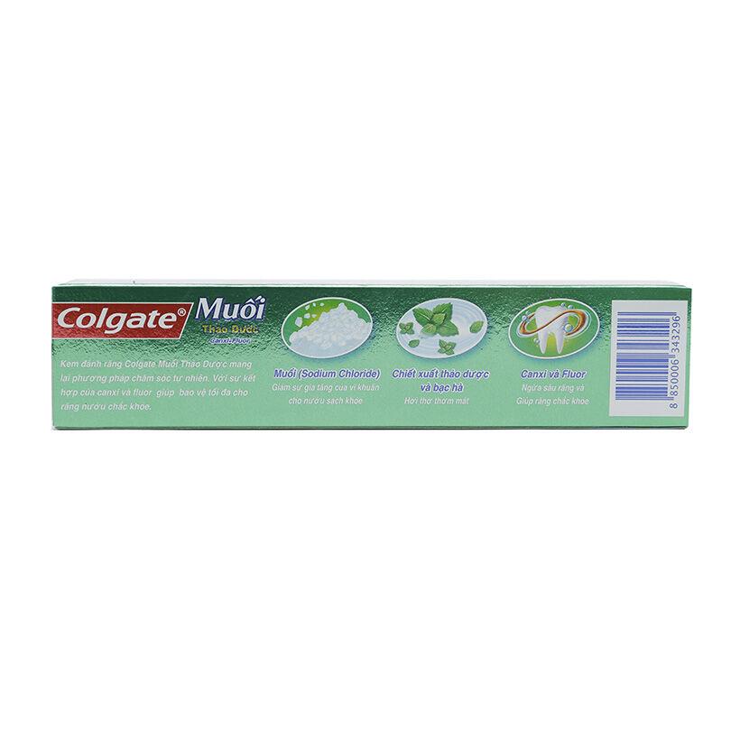 Kem đánh răng Colgate muối thảo dược Canxi + Flour 250g