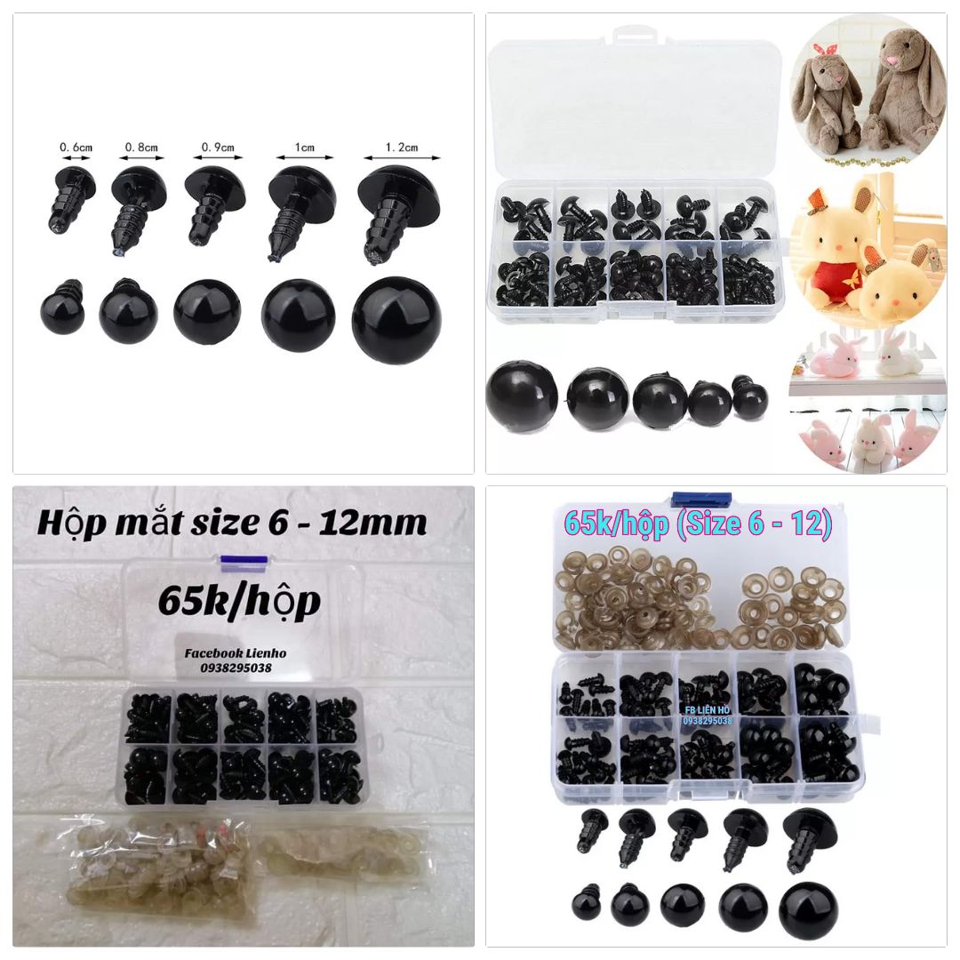 Hộp mắt thú tròn 6li-12li