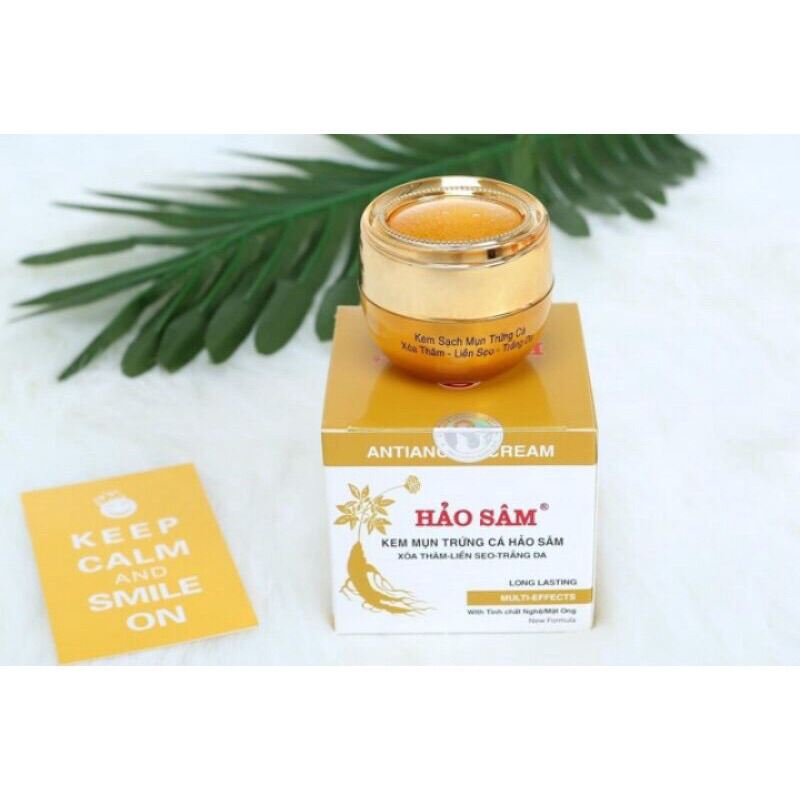 Kem hảo sâm mụn thâm trắng da mờ sẹo 12g