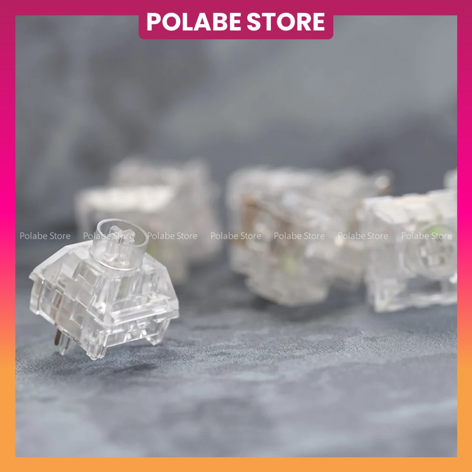 Kailh box jellyfish linear switch công tắc bàn phím cơ kailh box switch - polabe store