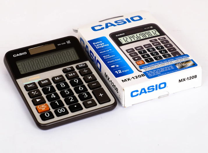 Máy Tính Casio MX - 120B - W-DC