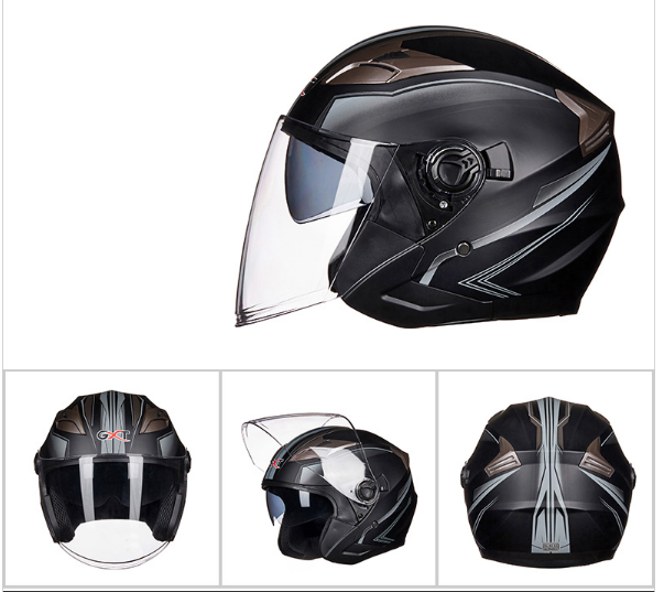 Kính mũ bảo hiểm GXT 3/4 2 kính (GXT 2018)