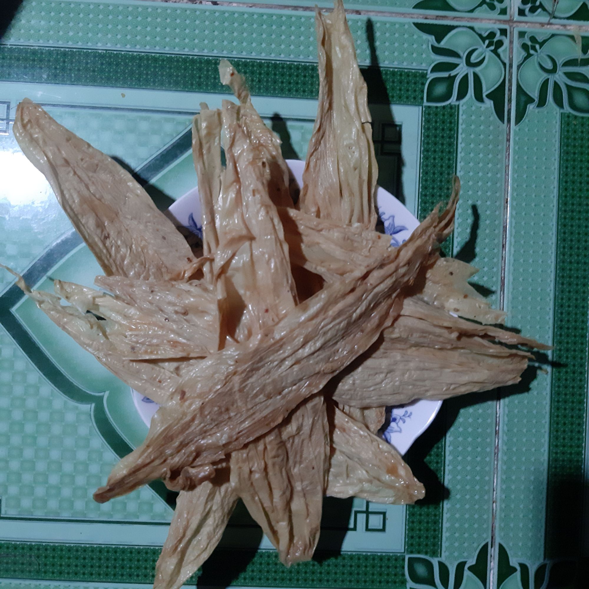 Khô hủ ki lá ( Khô cá lưỡi trâu chay ) 0.5kg