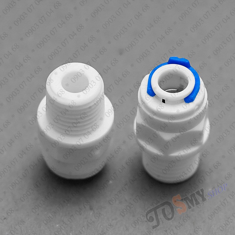Combo 10 cút thẳng nối nhanh zen ngoài ra dây phi 6