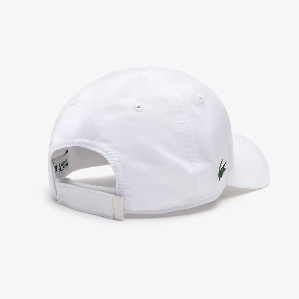 [FreeshipMAX] Mũ Lacoste Novak Djokovic Microfiber (Trắng)