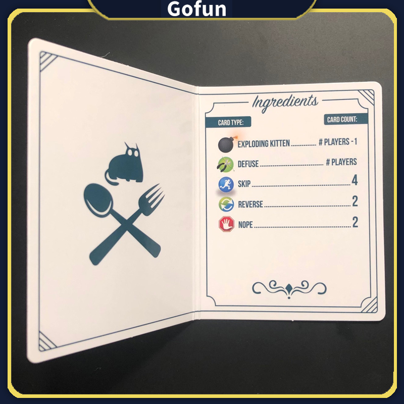 Exploding Kittens Recipes for Disaster Board Game - Trò chơi Bộ Bài