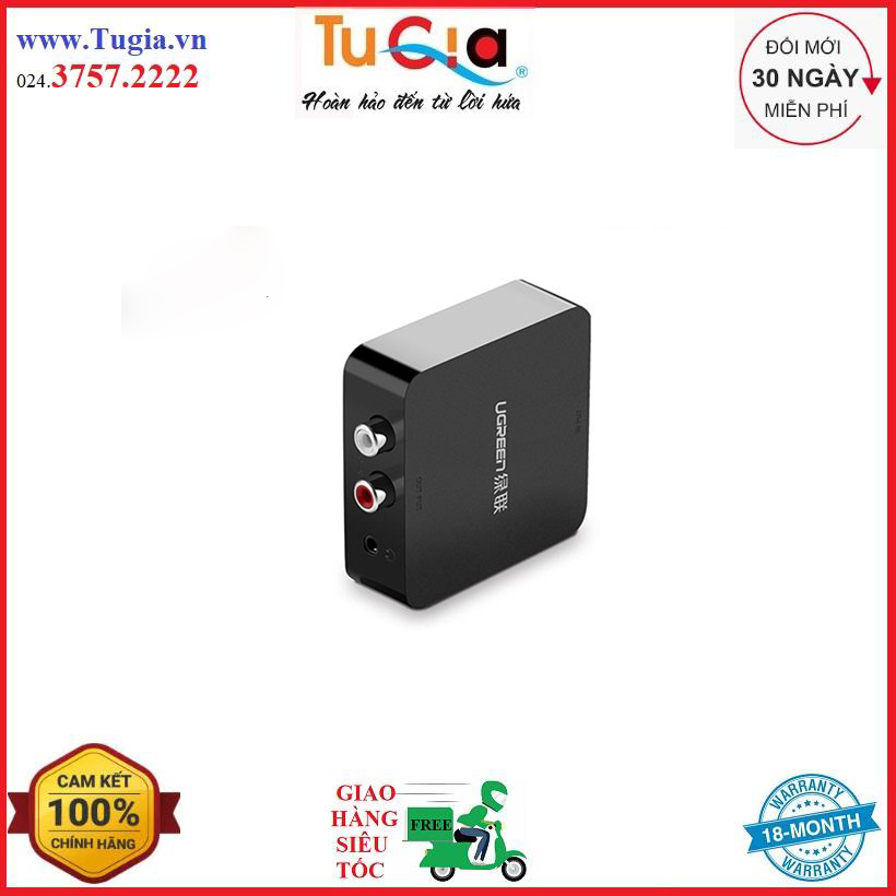 Bộ chuyển đổi quang optica sang audio ugreen 30523 - hàng chính hãng