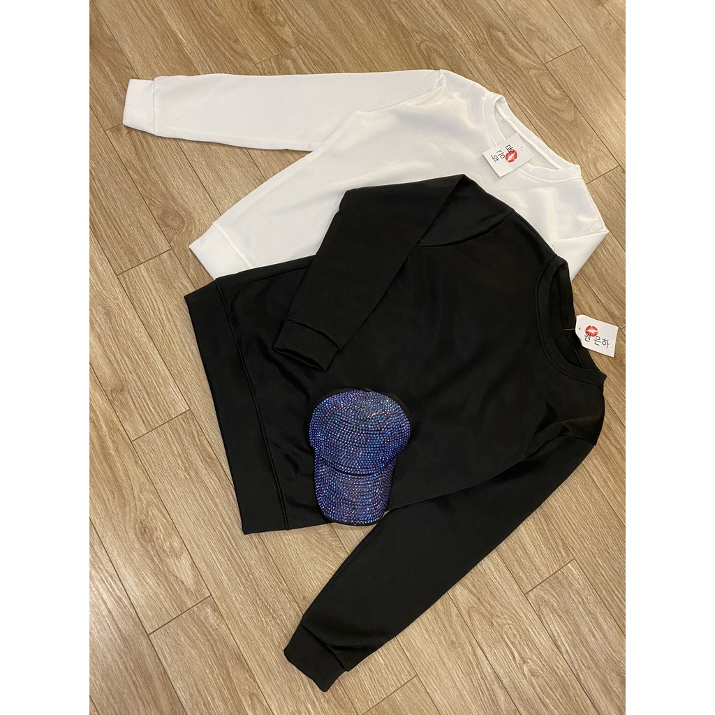 Áo Sweeter 💝FREESHIP💝 Áo Sweeter Trơn Basic Siêu Hót Thu Đông