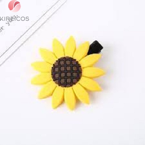[HCM]Set 2 Kẹp Tóc Mái Hoa Hướng Dương