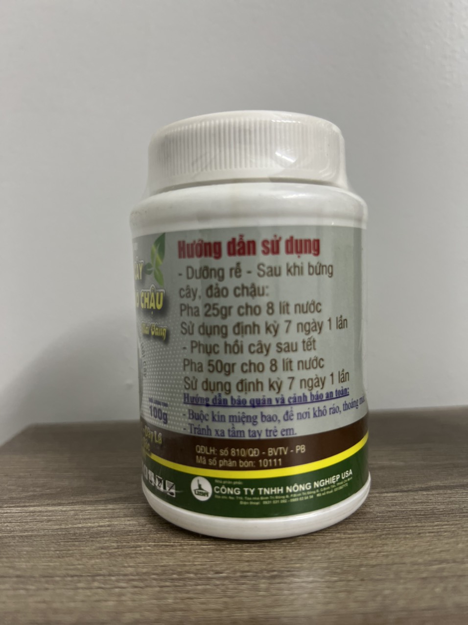 Phân bón Phục Hồi Mai Vàng hũ 100g