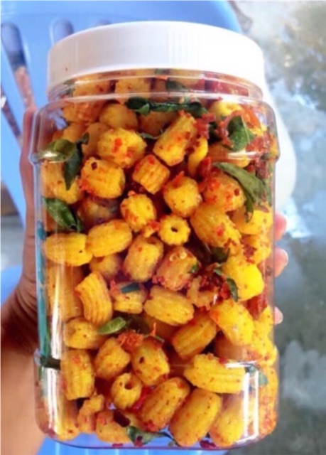 300G NUI SẤY BÒ LÁ CHANH