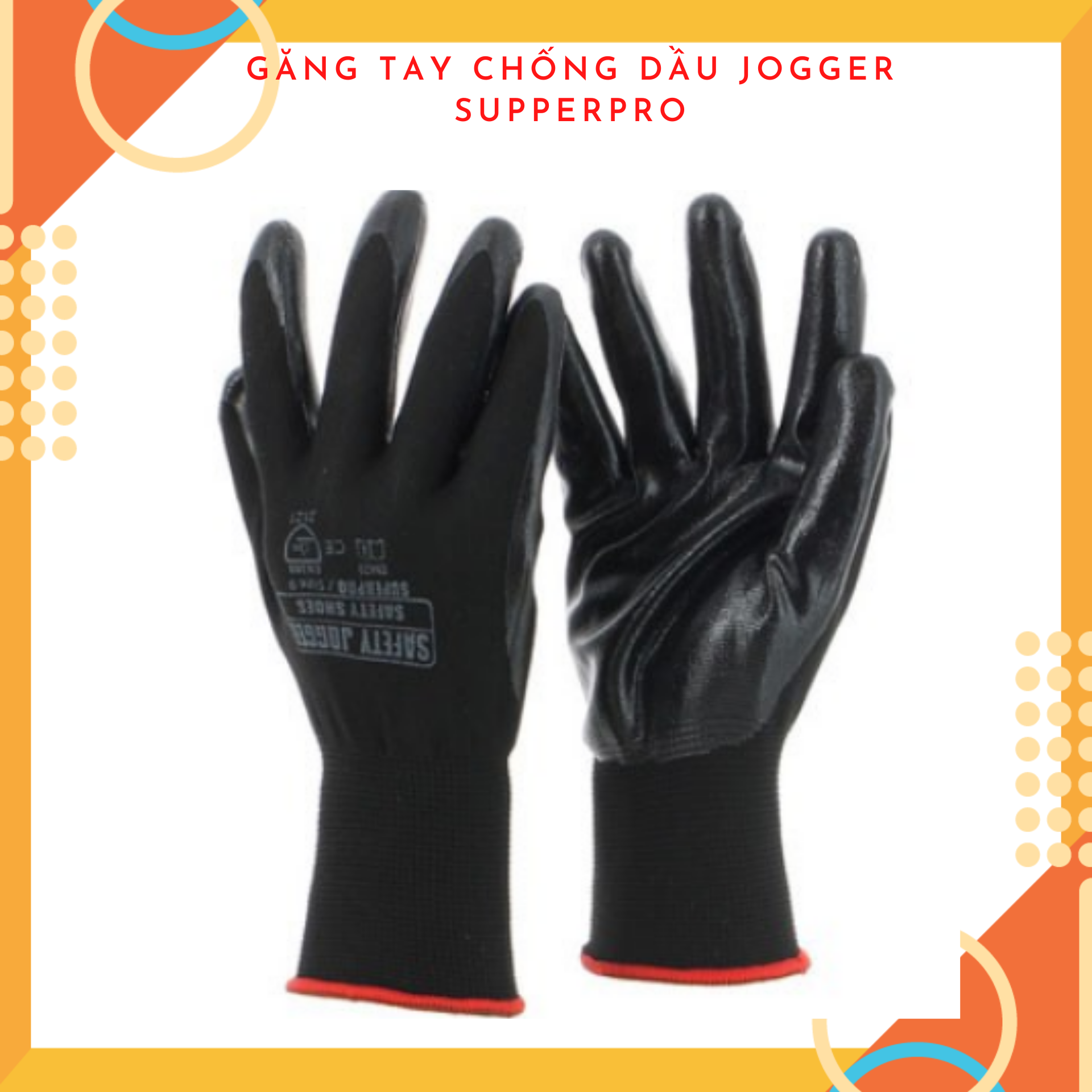 GĂNG TAY CHỐNG DẦU JOGGER SUPERPRO