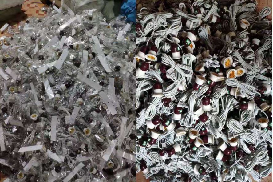 Đuôi đèn liền dây có công tắc dây dài 3 mét