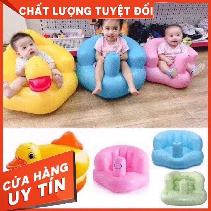 Ghế hơi tập ngồi con vịt cho bé