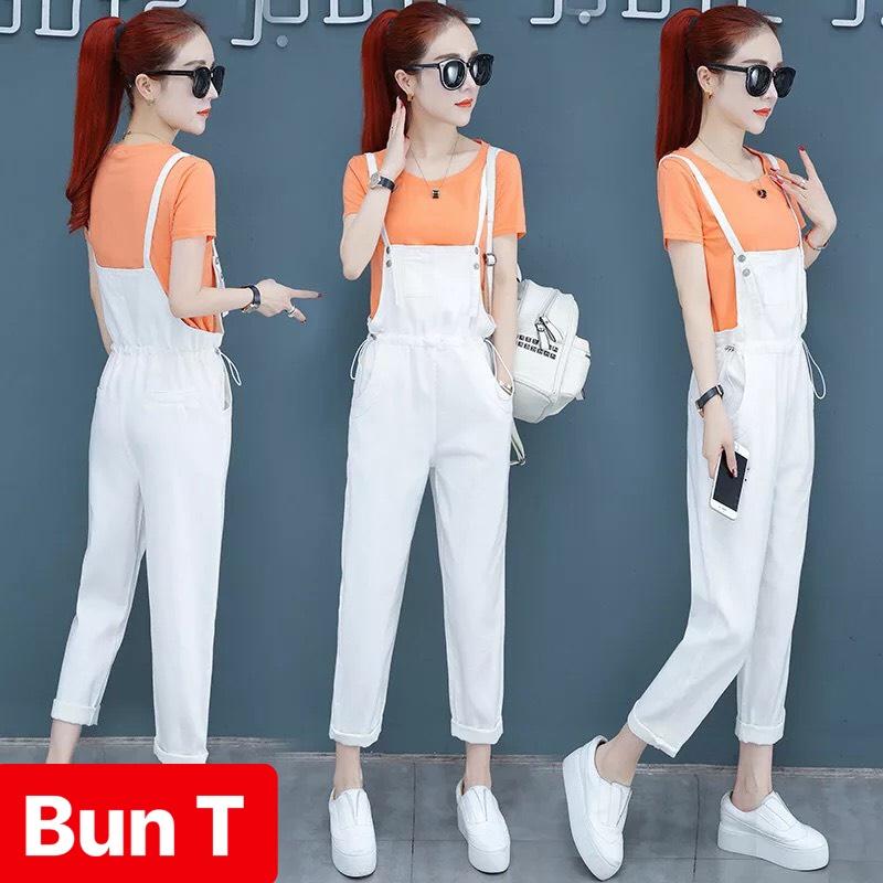 QUẦN YẾM BAGGY JEAN NỮ CHẤT BÒ TRẮNG LƯNG CAO NÂNG MÔNG HÀN QUỐC T&T-99 - TRANG BUN FASHION
