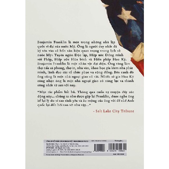 Sách Alphabooks - Tự Truyện Benjamin Franklin[ALPHABOOKS]