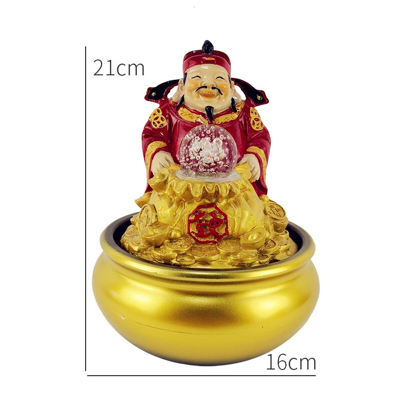 Thác nước phong thuỷ Thần Tài