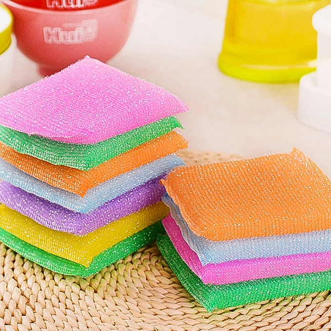[Freeship Max] Miếng rửa chén bát nhà bếp, Miếng bọt biển cọ nồi tạo bọt Cozy Style
