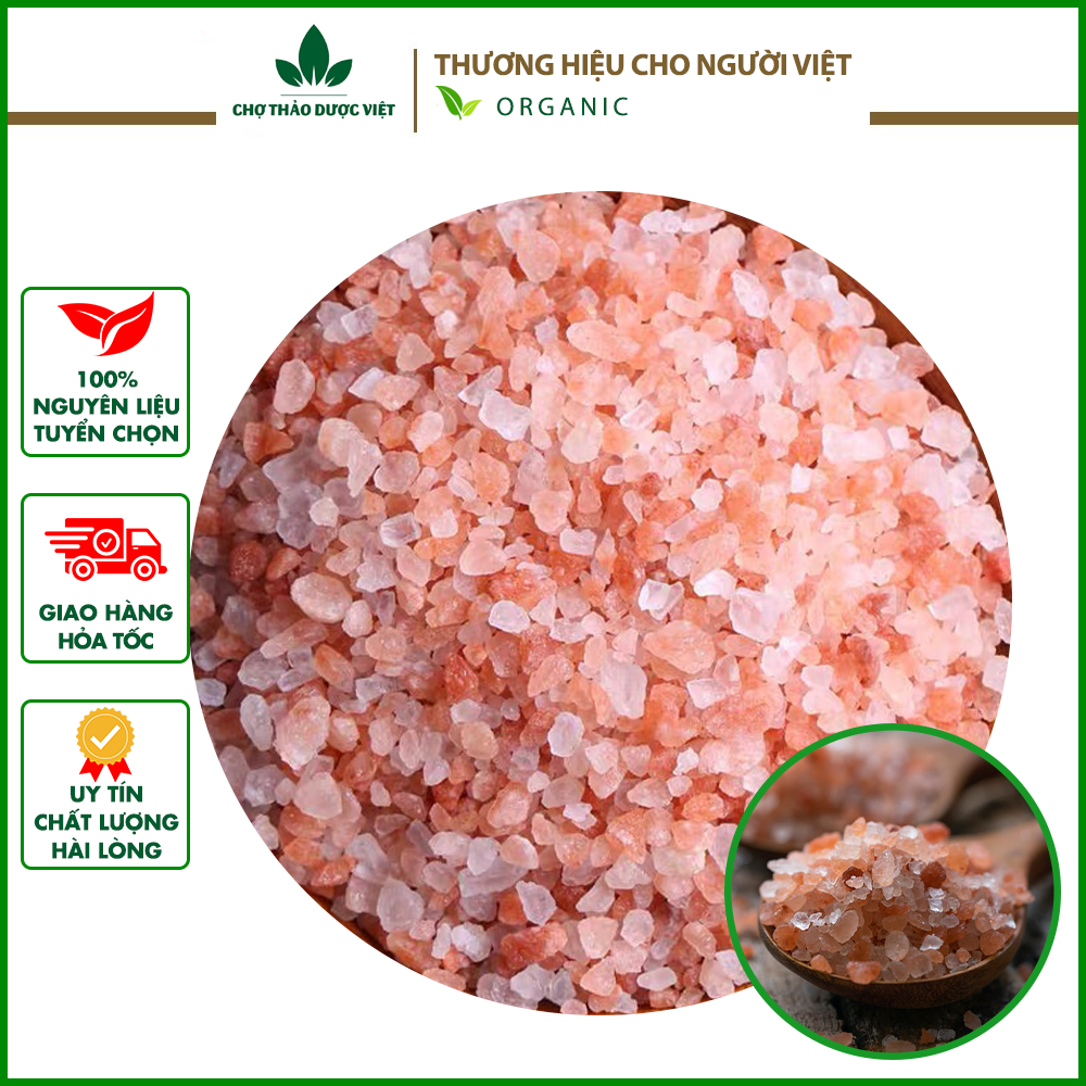 Muối hồng Himalaya organic 500g - Chợ Thảo Dược Việt