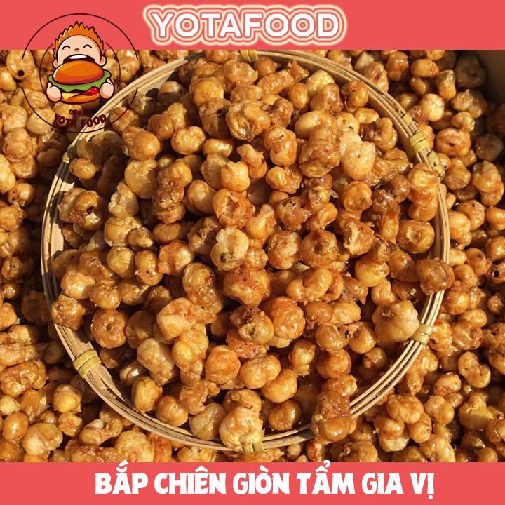 1Kg Bắp Chiên Giòn Tẩm Gia Vị (Giòn ngon – đậm vị) đồ ăn vặt tuổi thơ từ Yotafood