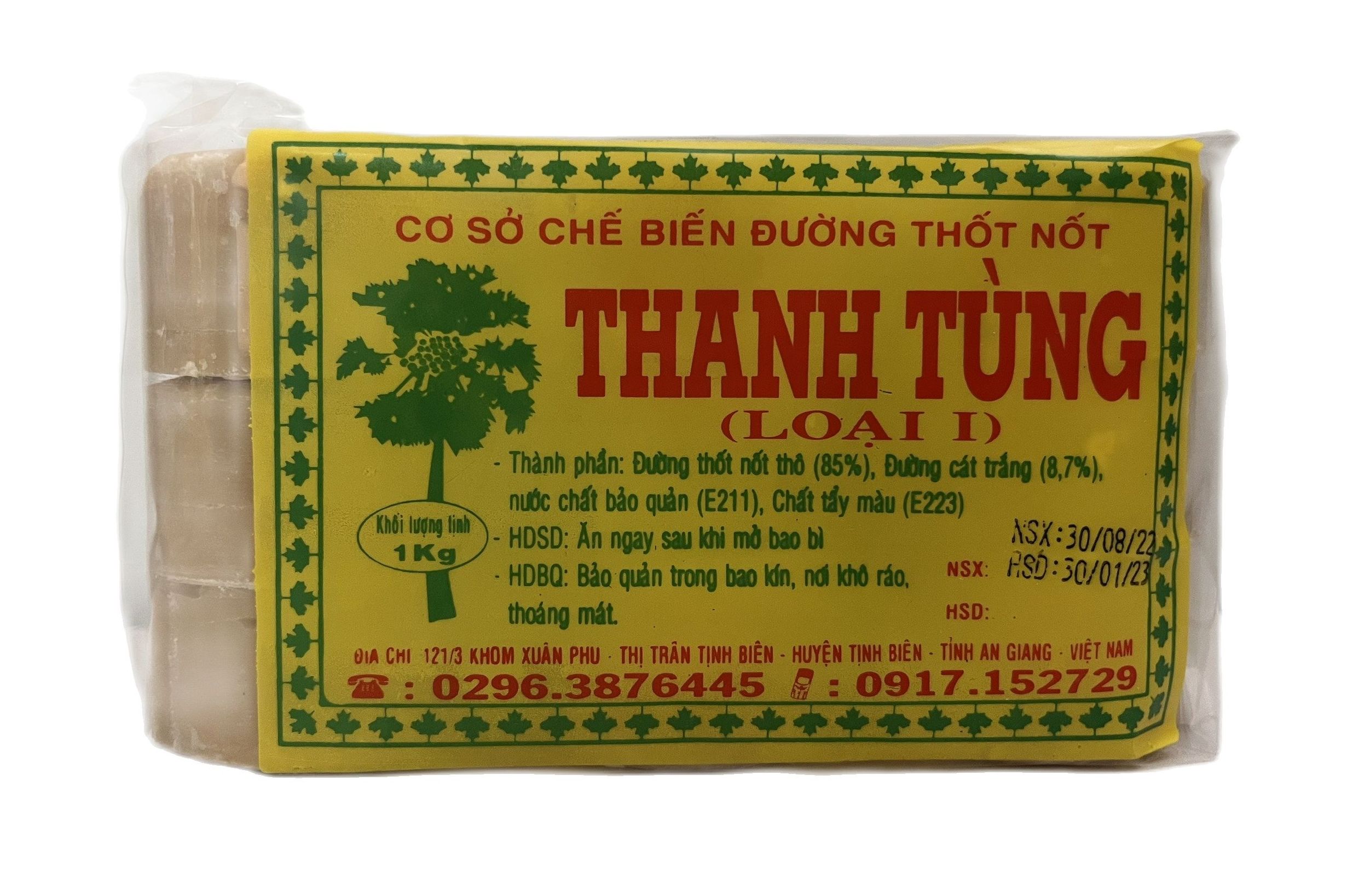 Đường thốt nốt Thanh Tùng 1Kg (Loại 1)