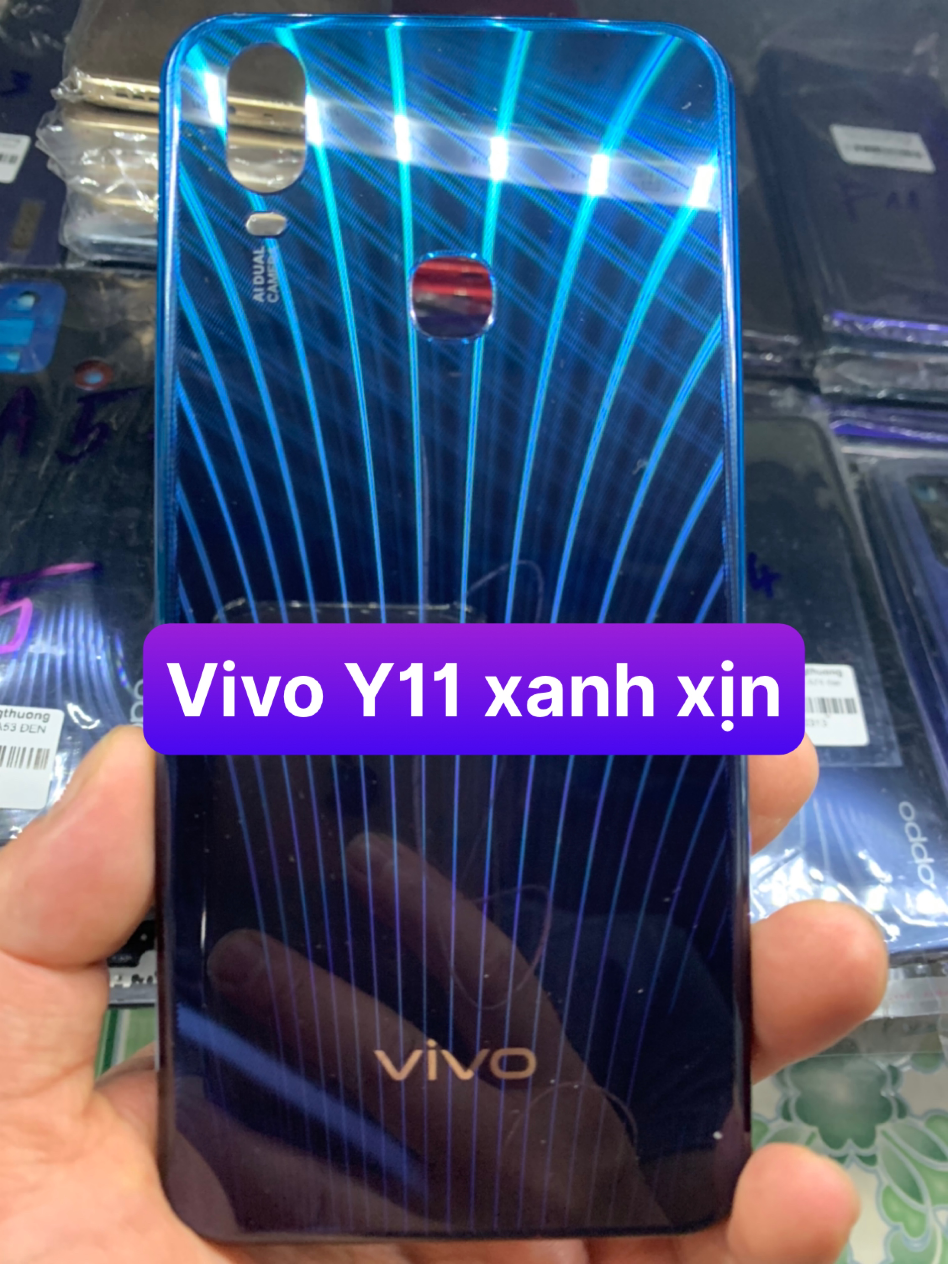 Nắp Lưng điện thoại Vivo Y11 ( miếng lưng, phím bấm, kính camera)