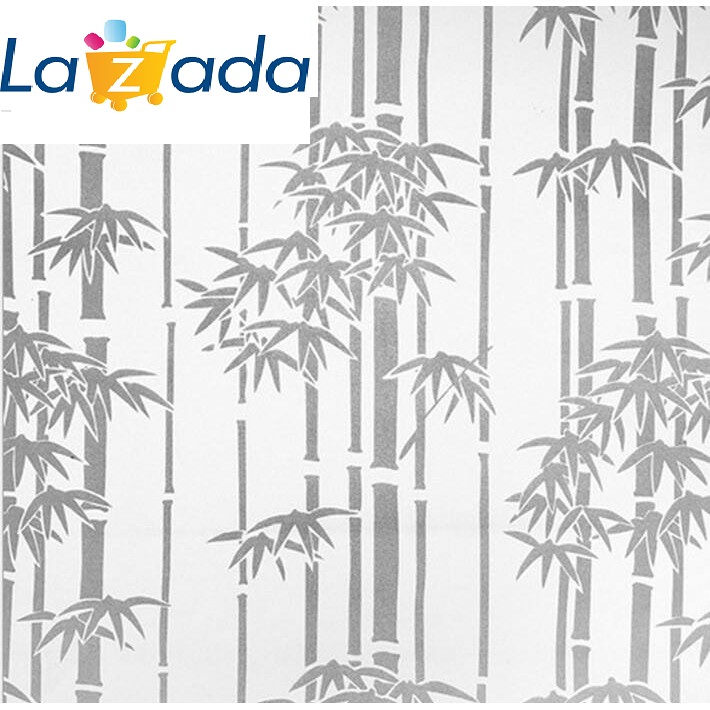Giấy dán kiếng khổ 3mx90cm  Hoa trắng trang nhã