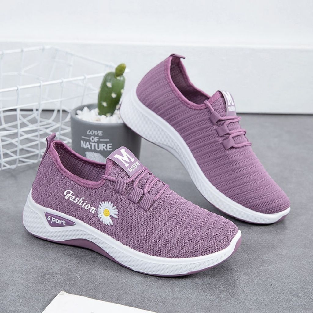 Giày thể thao hoa cúc nữ F01