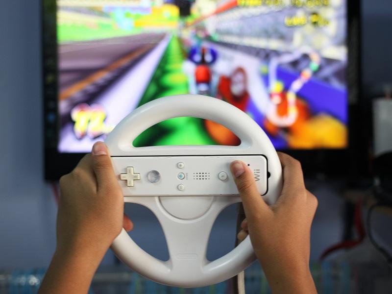 Wii vô lăng đua xe mario kart cho máy wii nintendo wii whell
