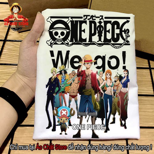 (VIDEO THẬT) Áo Thun Luffy One Piece Siêu Cute | Áo One Piece Luffy | Zoro | Ace | Law Đảo Hải Tặc Siêu Đẹp OP10