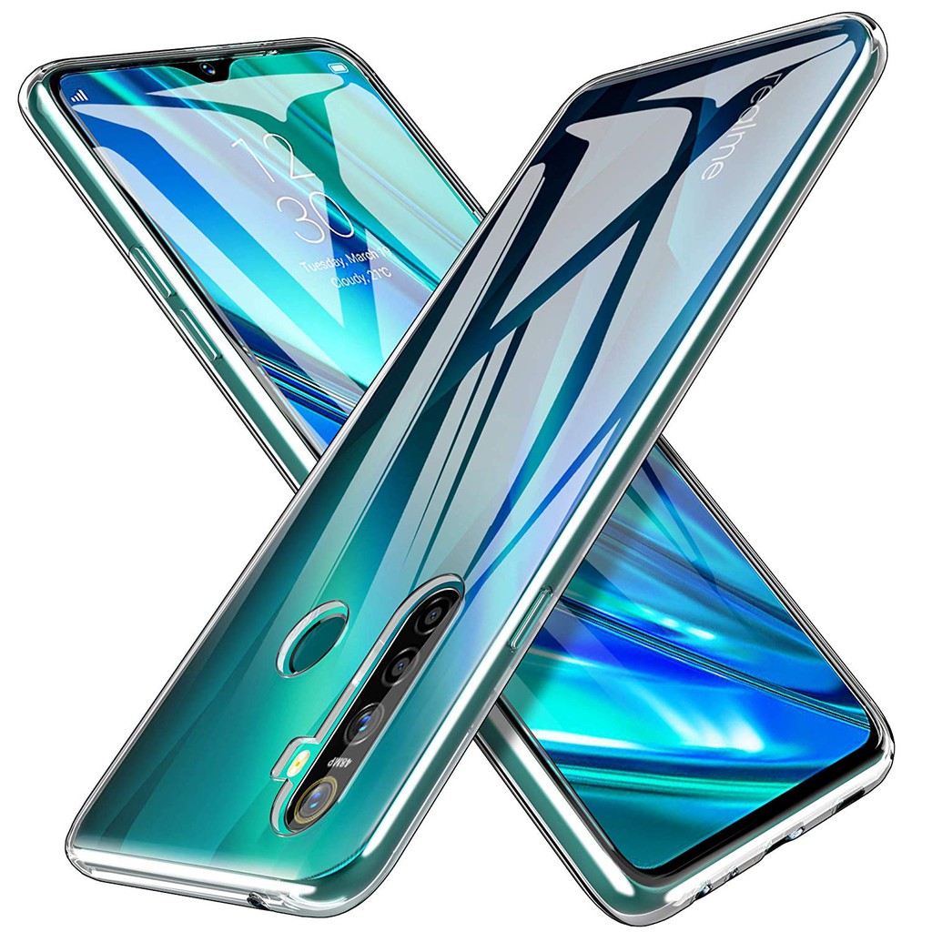 Ốp dẻo trong suốt Realme 5i (Hàng loại A)