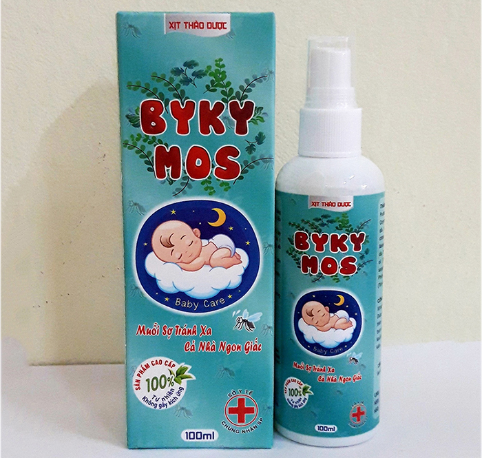 Xịt chống muỗi cho bé Byky Mos (100ml)