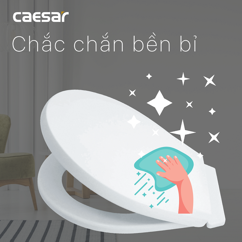 Nắp Êm Bồn Cầu Trẻ Em CAESAR M284