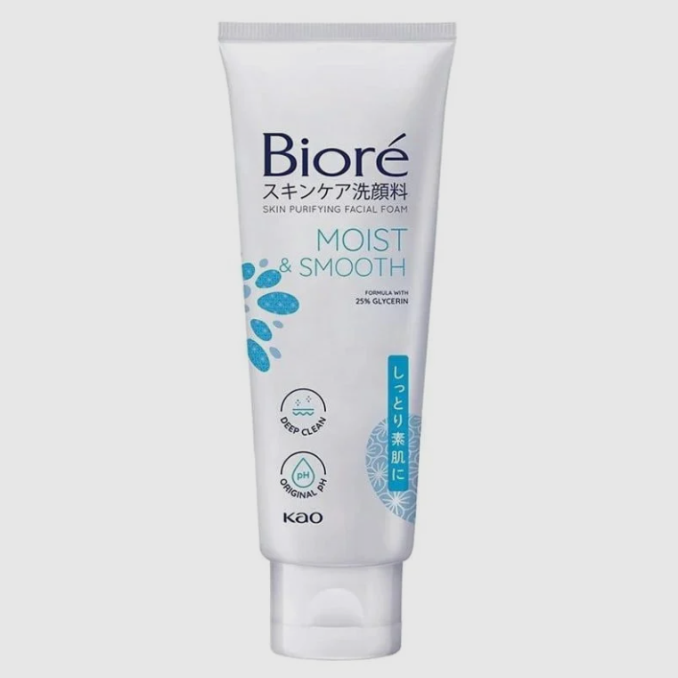 Facial Cleanser female Biore foam 50g/100g bottle facial cleanser female repair facial cleanser-valadin