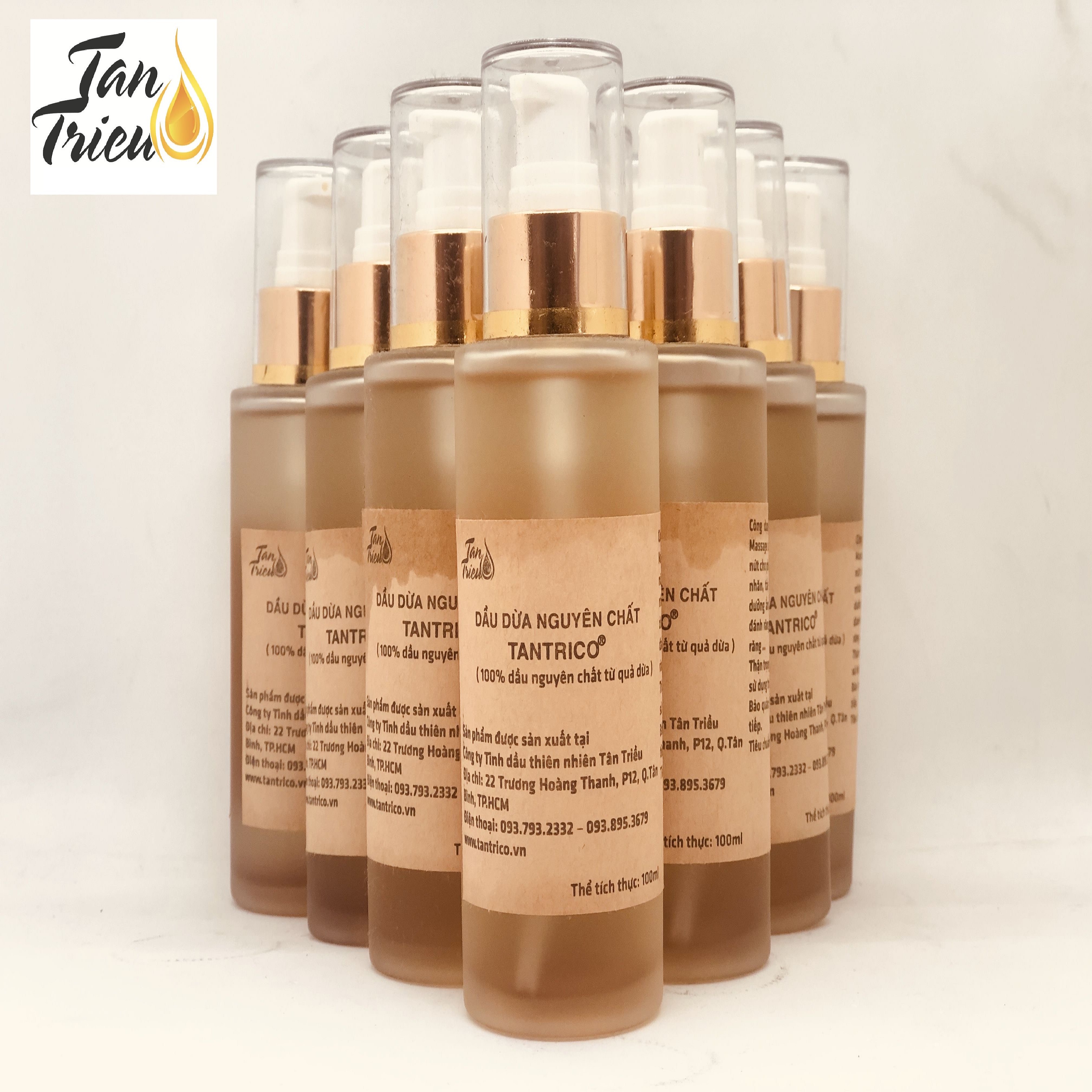 Dầu dừa nguyên chất - TANTRICO ( 100ml )