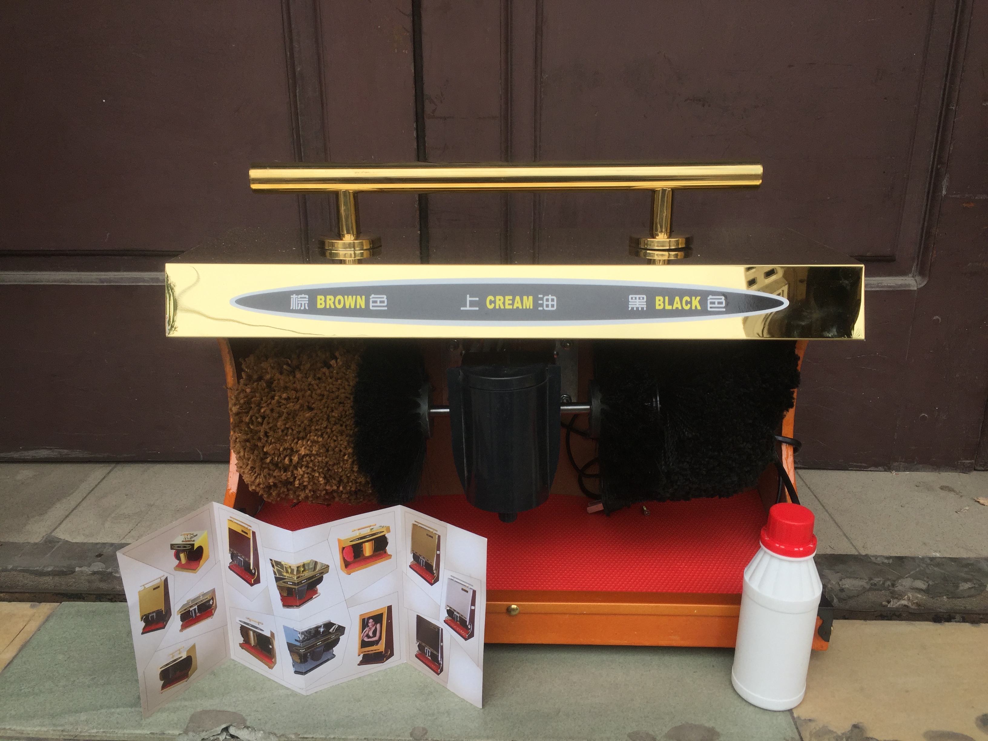 Xi máy đánh giày- ( xi trắng) giá rẻ
